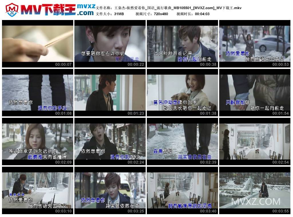 王枭杰-依然爱着你_国语_流行歌曲_MB105501